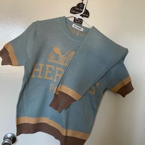 Soft knitted terno joggers. Fits small to large